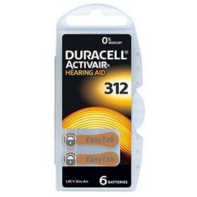 Duracell 600210400326 Hearing Aid Batteries Size 312 60 Count Pack Of 1