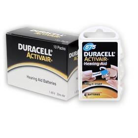 675n4 Duracell 675-4/40 Activair Easy Tab Size 675 40 Batteries