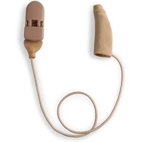 56055 Ear Gear Mini Corded Mono For 1 Inch -1.25 Hearing Aids Beige Durable Comfort