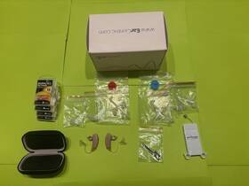 Ma201 Earcentric Ear Centric Programable Hearing Aid Behind-the-ear Bte In Beige