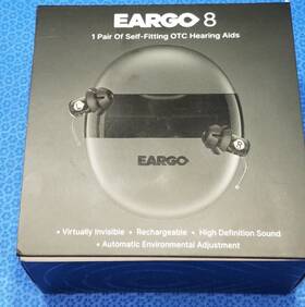 Eargo 500104293046 8 Self-fitting Otc Hearing Aids Rechargeable Pair With Charging Case