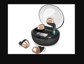 Eh002-gold Earhance Digital Hearing Aids Rechargeable With Noise Canceling 16-channel Auto On/off