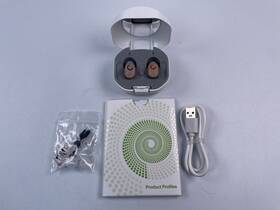 Z-127c Earrck In The Ear Digital Noise Cancelling Hearing Aids White