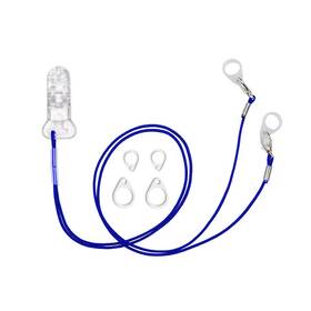 Lrby-blue01 Elonvoc Hearing Aid Clip For Seniors Adults Antilost Lanyard Protector Bte Hold