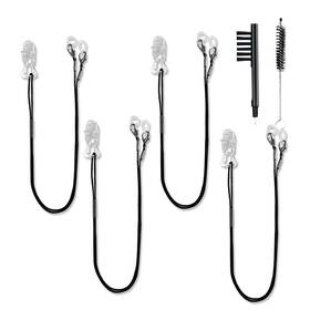 Otoclips-100 Elonvoc Hearing Aid Clips To Prevent Loss Lanyard For Seniors Otoclips