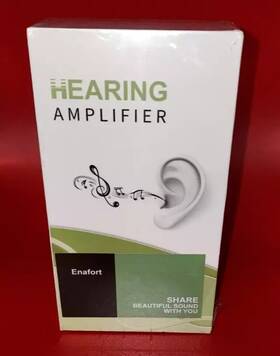 T201d-blue Enafort Hearing Aids Amplifier - New And Sealed