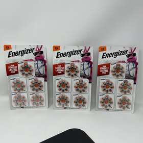 Az13dp-40t Energizer 039800137906 Zinc Air Hearing Aid Batteries Sz 13 120 Pc Exp 4/27 &6/26 Az13dp-40t Energizer 039800137906 Zinc Air Hearing Aid Batteries Sz 13 120 Pc Exp 4/27 &6/26