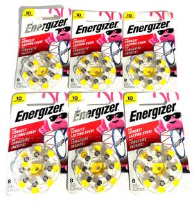 Energizer 039800144805 Hearing Aid Batteries Size 10 6 Packs Of 8 48 Energizer 039800144805 Hearing Aid Batteries Size 10 6 Packs Of 8 48