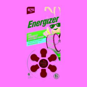 Energizer 039800144836 Hearing Aid Batteries Size 675 Blue 6 Count