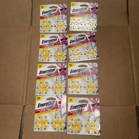 2028 Energizer 039800144843 96 Cells X Size 10 Hearing Aid Batteries 8-12 Packs Exp 3/2028