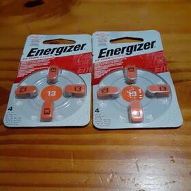 Az13dpa-4 Energizer Ez Turn And Lock Size 4-pack Orange Lot Of 2