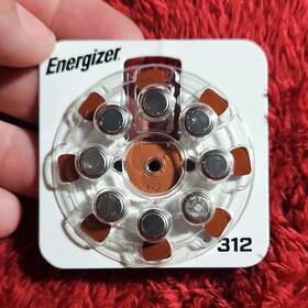 Energizer Upn-149090 Size 312 Brown Zinc-air Hearing Aid Batteries Exp May 2026