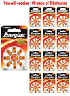 Enrha13-8ct Energizer Size Hearing Aid Batteries Lock Tab Exp 743755767124