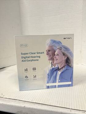 Ft-15 Eran Super Clear Smart Digital Hearing Aid Earphone New Open Box B19