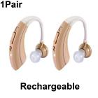 Ez-220t Easyuslife Pair Rechargeable Digital Hearing Amplifiers