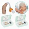 F-189 Jecpp Hearing Aid Clear Sound Voice Amplifier Behind The Ear
