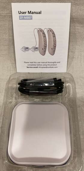 Zf-m807 F&kcoptee K&f Coptee Rechargeable Hearing Aids Zf-m807 F&kcoptee K&f Coptee Rechargeable Hearing Aids