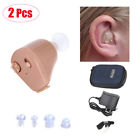 F4112008sfnmo5652 Unbranded Pair Rechargeable Mini In Ear Digital Hearing 719897944310