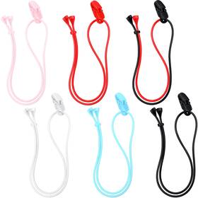 Accessories-26 Fiada 6 Pcs Hearing Aid Clip Adjustable Antilost Lanyard Protector Portable B