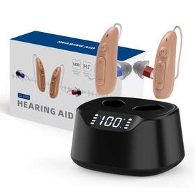 Cz-b501 Flysound S276 Rechargeable Hearing Amplifier Aid 45db 8hrs Runtime Digital Charging