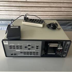 6500-c Fonix Hearing Aid Test System With Quik Probe/foot Switch/microphone T0794