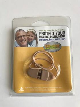 55798 Gear For Ears 57798 New Ear Ite Mono Beige Hearing Device Cord Attachment 55798 Gear For Ears 57798 New Ear Ite Mono Beige Hearing Device Cord Attachment