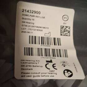 21432900 Gn Hearing Dome Pwr Rec Loe Clear Aid Part Qty 10 Mpn 21432900 Gn Hearing Dome Pwr Rec Loe Clear Aid Part Qty 10 Mpn