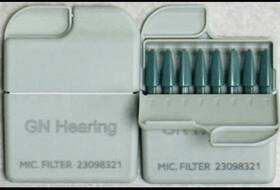 23098321 Gn Resound Mic Filter For Vivia And Savi Hearing Aids. 2 Pack. Item#