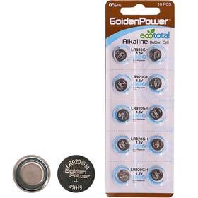 Lr920gh Golden Power Alkaline Button Cell 1.5v Battery Hi-pro Strongest Leak-proof Lr920