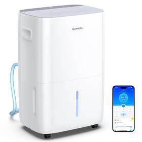 H7151 Goveelife Dehumidifier For Home 4 500 Sq.ft 50 To 137 Pint Smart Auto Humidi