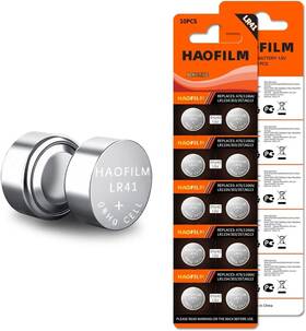 Haofilm-lr41-10-qx Haofilm Lr41 Ag3 392 384 192 Advanced Alkaline Battery 10 Count Pack Of 1