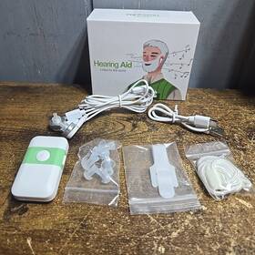 Jks60e-dual Healthtree Portable Rechargeable Hearing Aids Sound Amplifier Pocket Enhancer Ite