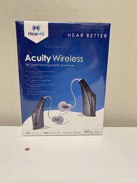 Eae-aric-1b Hear Hi Acuity Wireless Ric Digital Hearing Amplifier Earphones Eae-aric-1b Hear Hi Acuity Wireless Ric Digital Hearing Amplifier Earphones