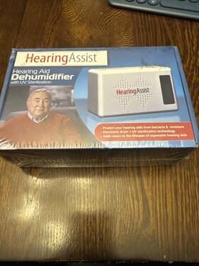 Hearing Assist 850007148157 Aid Dehumidifier With Uv Sterilization
