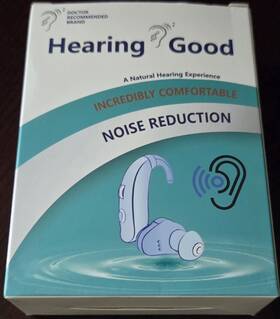 Z-117 Hearing Good Aids Noise Reduction New Sealed