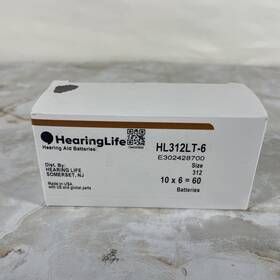 Hl312lt-6 Hearinglife Lot Of 54 9 X 6 Hearing Aid Batteries 10 Pack Size 312