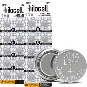 Hl-ag13 Hilocell Lr44 Batteries 20 Pack Ag13 Button Cell Battery 1.5v Long Lasting