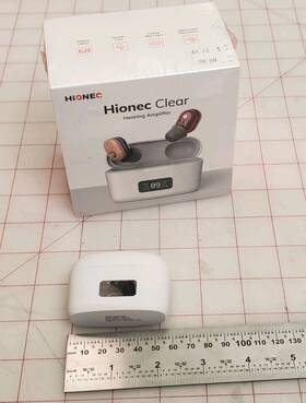 X003t7g3xf Hionec New Open Box Clear Hearing Aid Amplifier Rechargeable X003t7g3xf Hionec New Open Box Clear Hearing Aid Amplifier Rechargeable