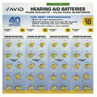 Hlt-10batt40 Avid New Hearing Aid Battery Count Taxfree 812944021252 Hlt-10batt40 Avid New Hearing Aid Battery Count Taxfree 812944021252