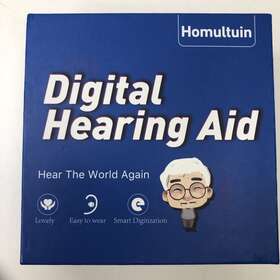 Zr-g400 Homultuin Hearing Aids For Seniors Rechargeable Amplifiers With Charging Case