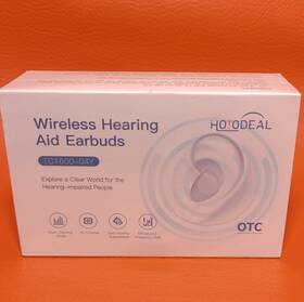 Tc1600-04y Hotodeal Bluetooth Wireless Rechargeable 16 Channel Otc In Ear Earbud Hearing Aids Pair