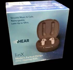 Ihear 856343000036 Linx Hearing Aids Rechargeable Bluetooth Digital Streams Music And Calls