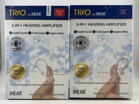 Lob1802046 Ihear Treo By 3-in-1 Hearing Amplifier Amplify Sound Left And Right Ear Sealed