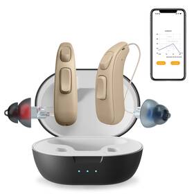 E73-1120-6 Ihearup Otc Hearing Aids With Bluetooth Rechargeable For Seniors A