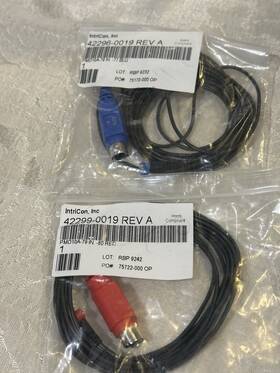 42296-0019 Intricon Program Cables Cic Right And Left