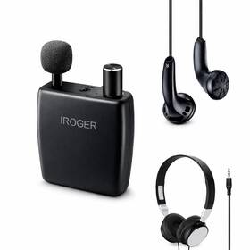 43563 Iroger Rechargeable Hearing Amplifier For Seniors With Directional Mic And Mini Earphone 43563 Iroger Rechargeable Hearing Amplifier For Seniors With Directional Mic And Mini Earphone