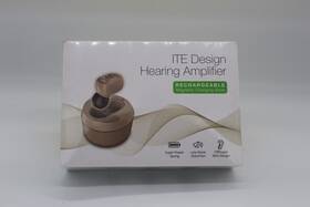 Ite Design 946972200731 Digital Hearing Amplifier Rechargeable Beige With Portable Charging Case Ite Design 946972200731 Digital Hearing Amplifier Rechargeable Beige With Portable Charging Case