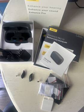 1702924 Jabra Costco Enhance Pro 10 Prescription Hearing Aids Bluetooth Rechargeable