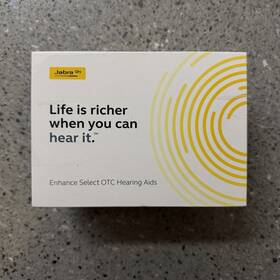 22800620 Jabra Gn Enhance Select Otc Hearing Aid Gray Bluetooth Rechargeable Digital Ric