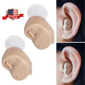 Jahyshow 883148871325 A Pair Small In Ear Invisible Best Sound Amplifier Adjustable Tone Hearing Aids